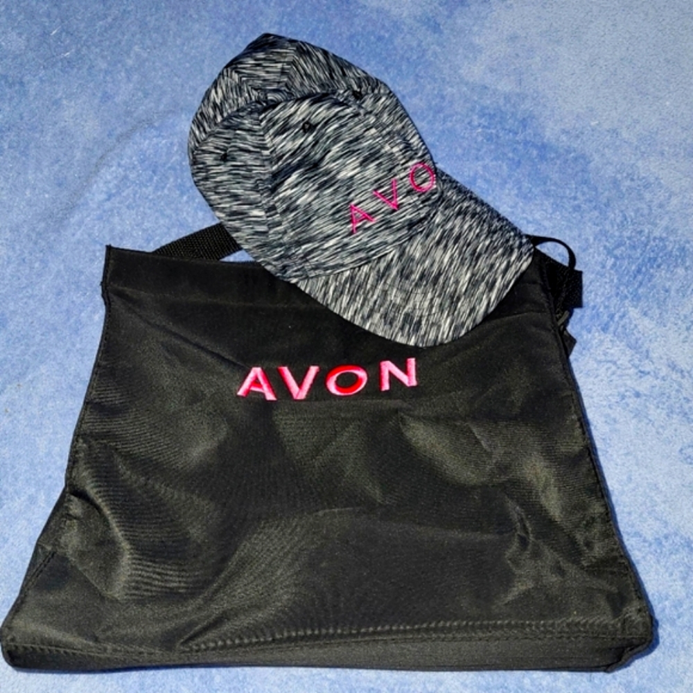 (2 item)🛍Canvas Tote & Baseball Cap 🧢 Bundle
